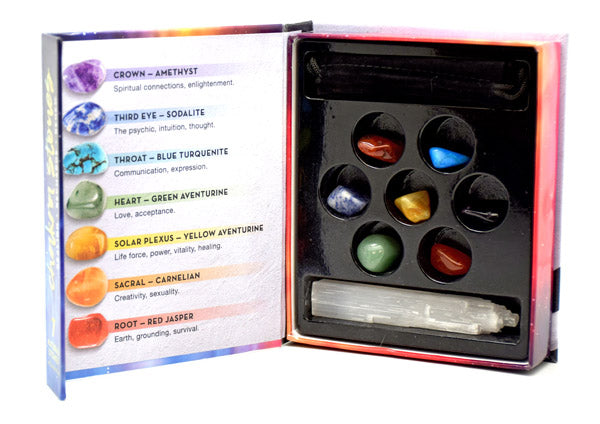 Sacred Chakra Wellness Stone Kit