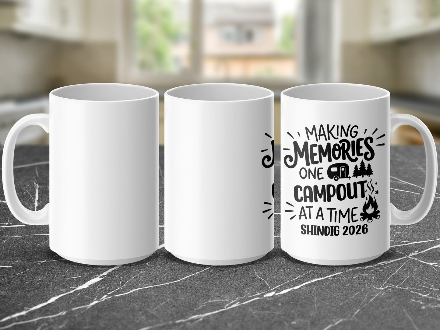 Making Memories One Campout at a Time Shindig 2026 mug