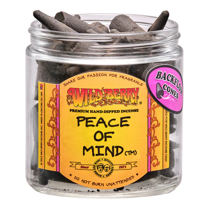 Backflow Incense Cones – 5 Pack (Peace of Mind)