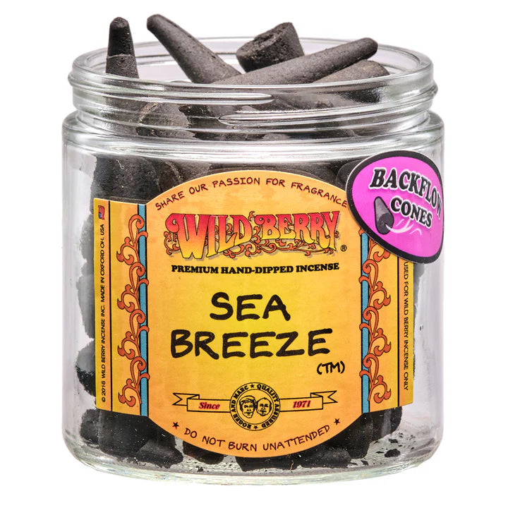 Backflow Incense Cones – 5 Pack (Sea Breeze)