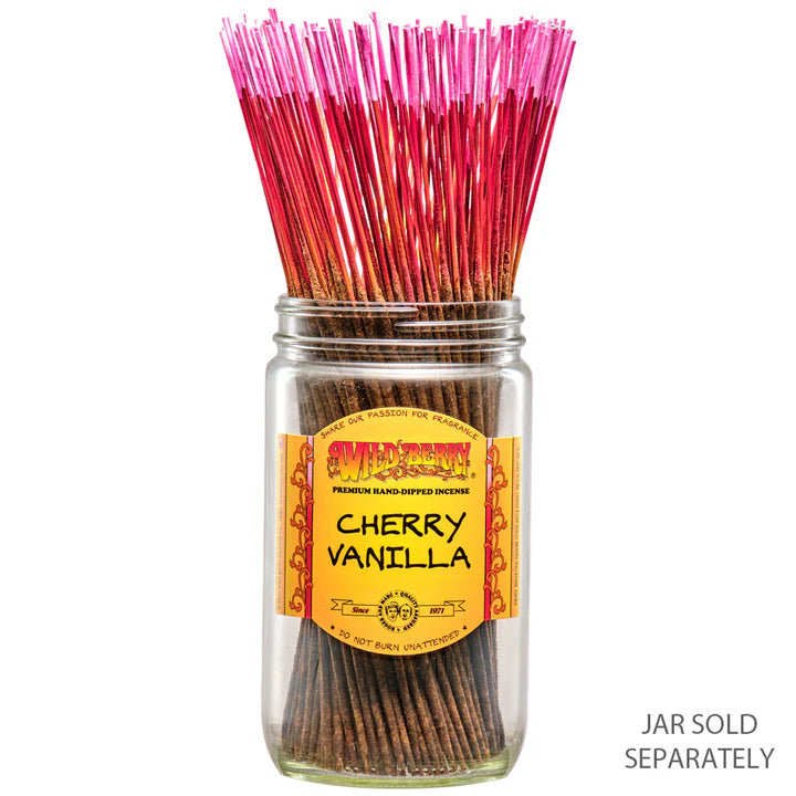 Cherry Vanilla Incense 10 Sticks - Sweet Aromatherapy | Friendly Finds