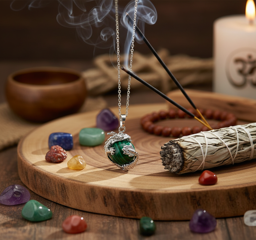 Dragon Necklace Chakra Healing Lifestyle