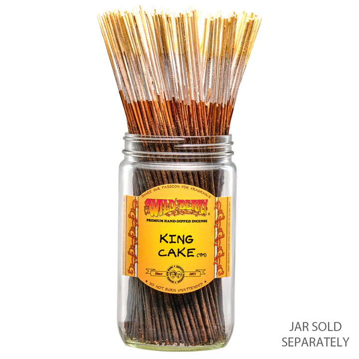 King Cake Incense 10 Sticks - Sweet Bakery Scent | Friendly Finds