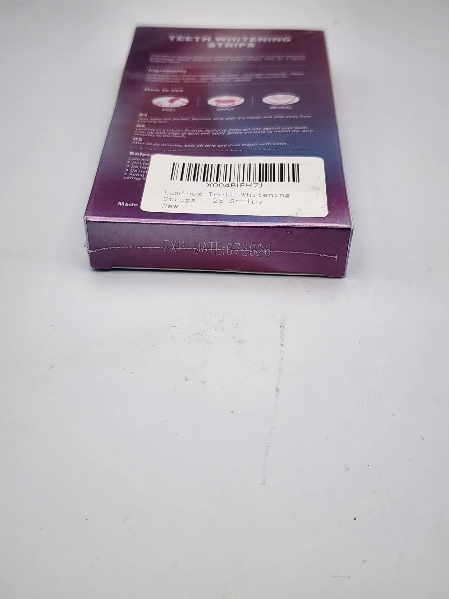 Luminex Teeth Whitening Strips - Coconut Oil Formula - 28 Strips