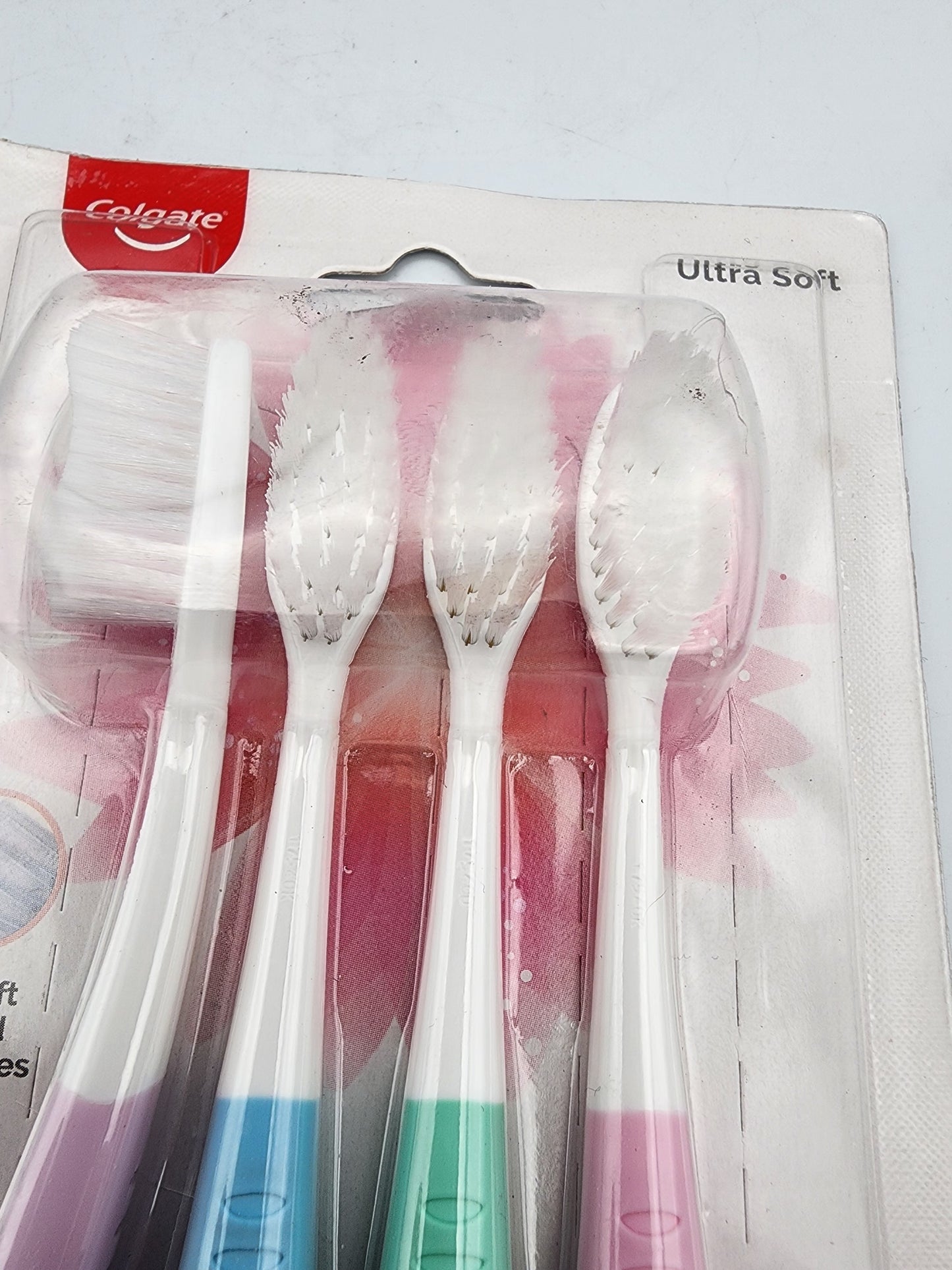 Colgate Gentle Sensitive+ Ultra Soft Toothbrush 4-Pack Mega Saver