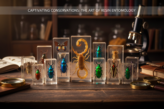 The Fascinating World of Preserved Insects: Nature's Art in Resin