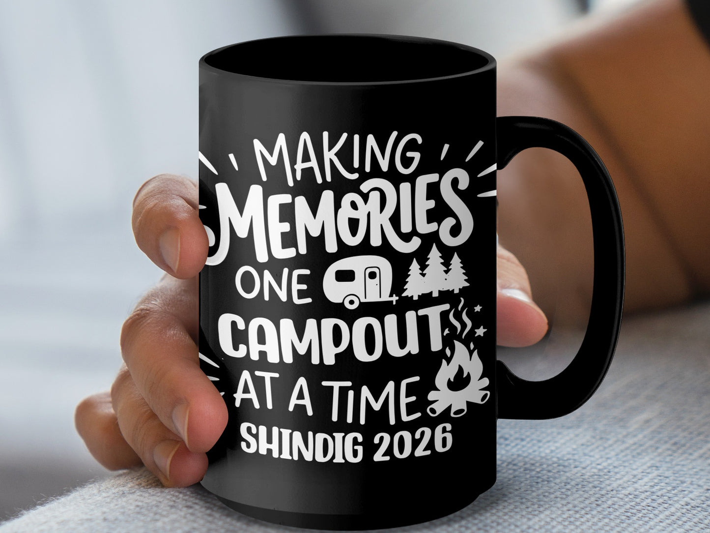 Making Memories One Campout At A Time Shindig 2026 mug