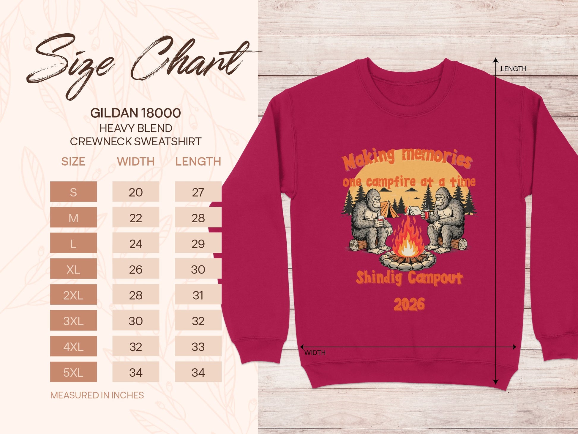 Making Memories One Campfire at a Time Sweatshirt