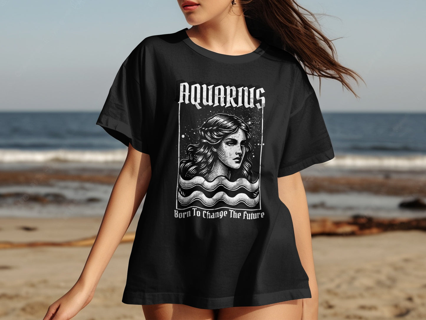 Aquarius Woman Waves Born To Change The Future product type