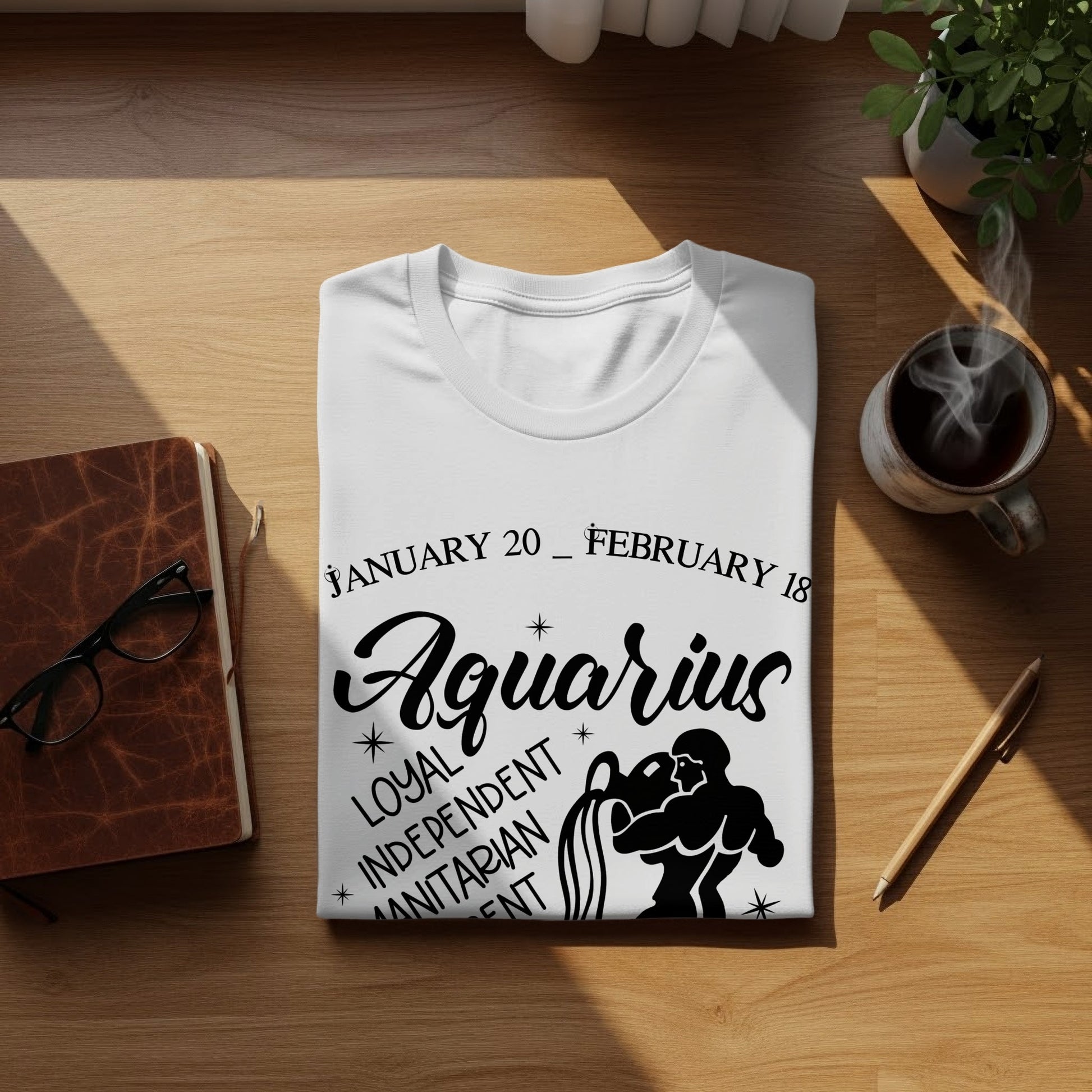 Aquarius Zodiac Sign January February Dates Astrology Tee
