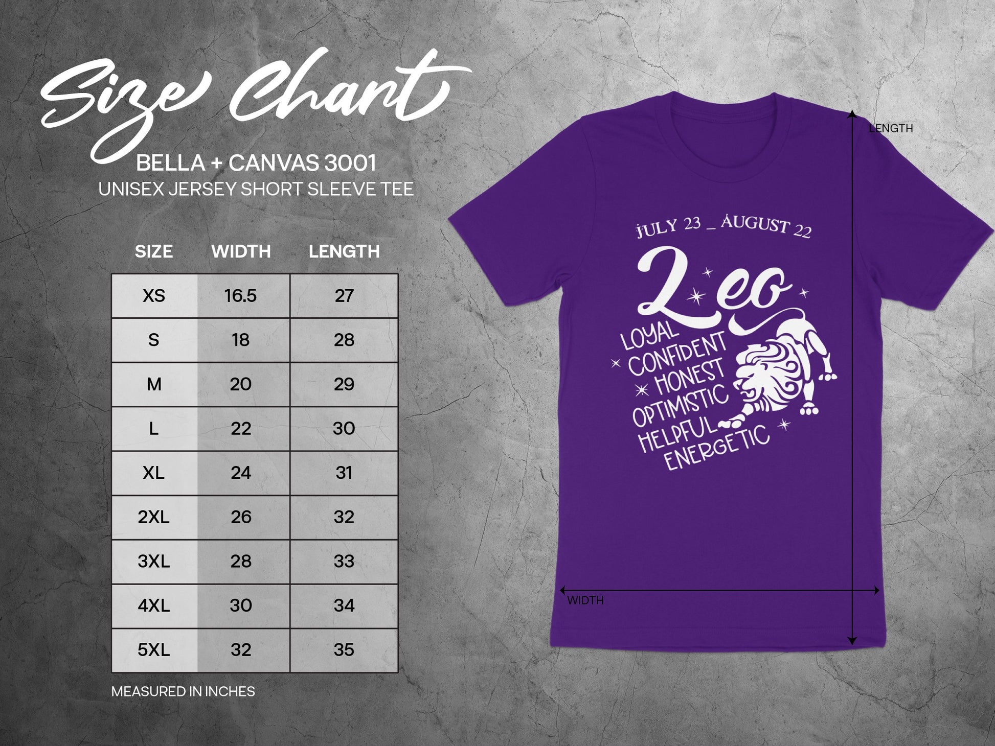 Leo Tee Loyal Confident Honest Energetic Short Sleeve Shirt