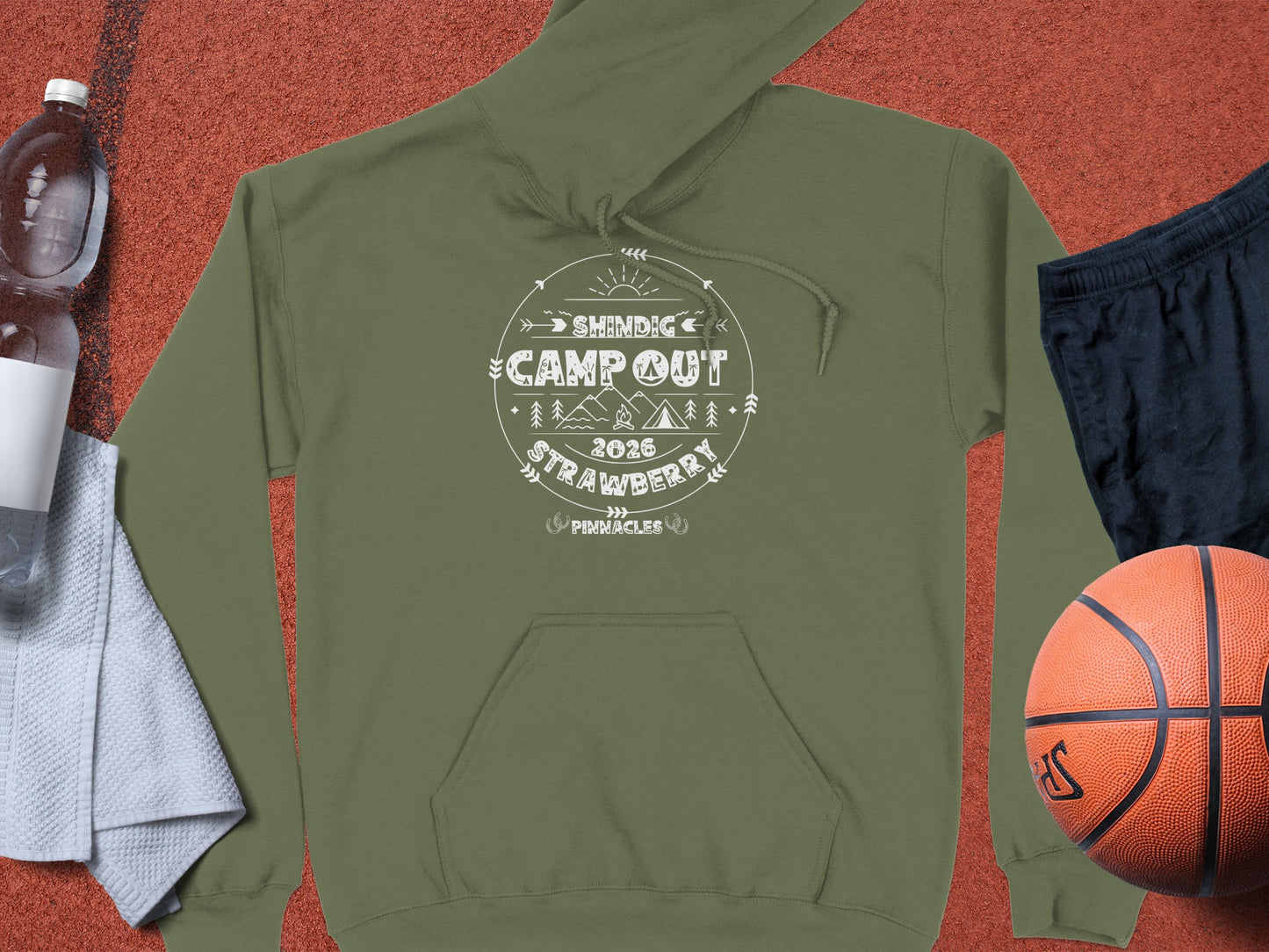 Shindig Campout 2023 Strawberry Pinnacles Hoodie