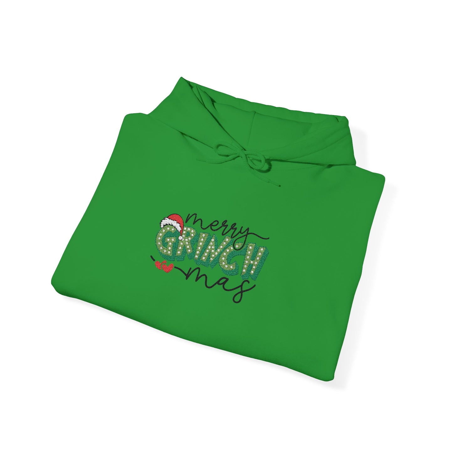 Merry Grinchmas Hoodie - Festive Green Grinch Christmas Sweatshirt - Unisex Holiday Gift
