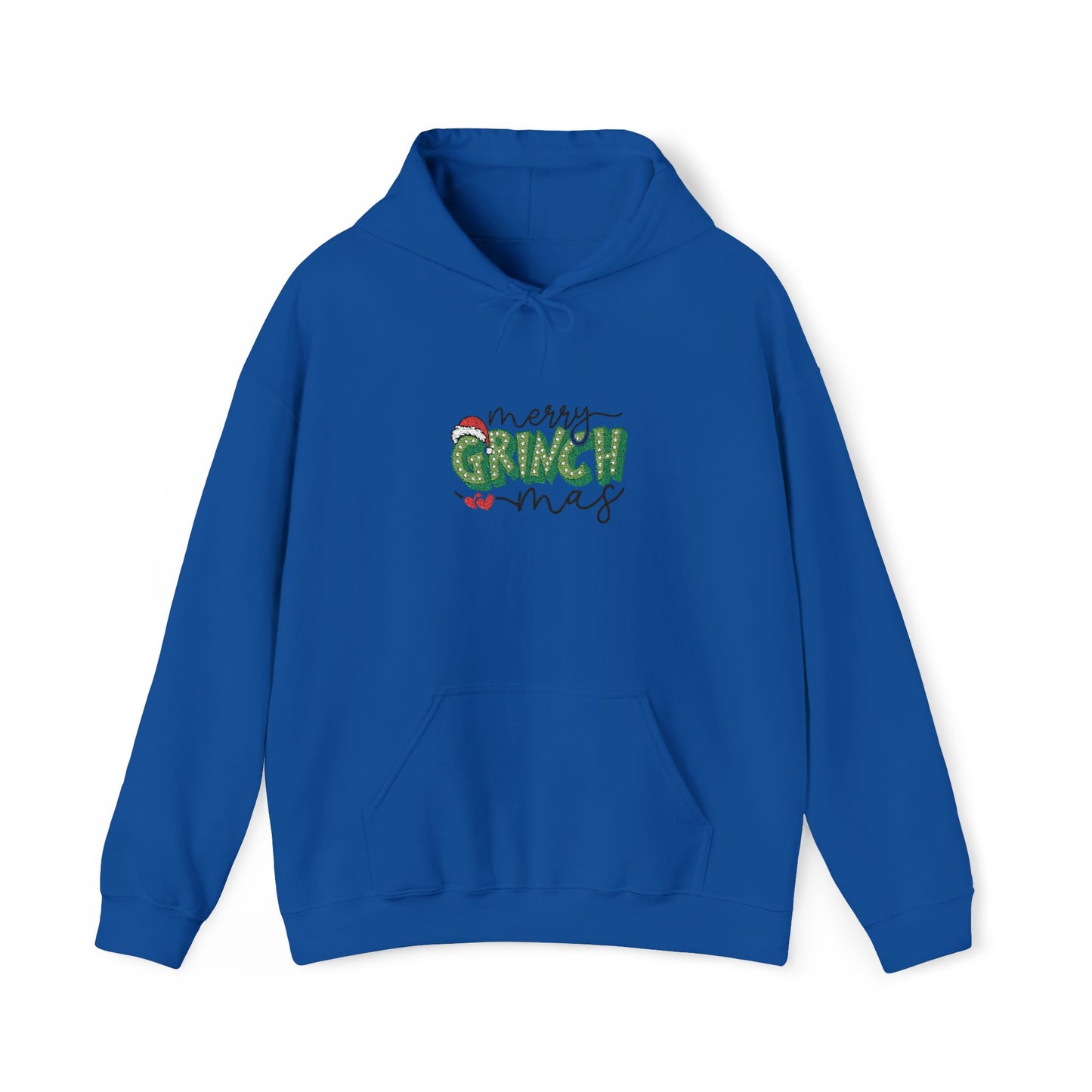 Merry Grinchmas Hoodie - Festive Green Grinch Christmas Sweatshirt - Unisex Holiday Gift