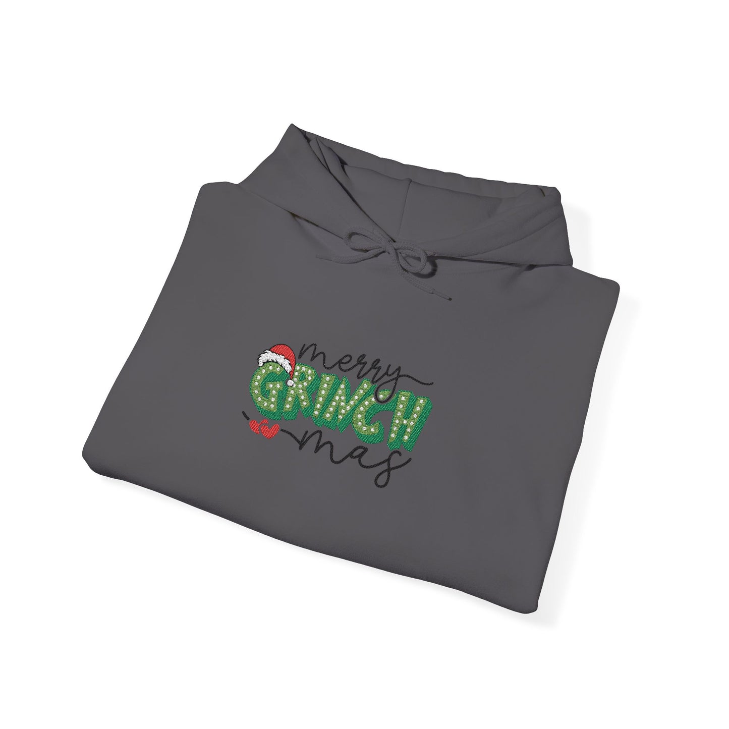 Merry Grinchmas Hoodie - Festive Green Grinch Christmas Sweatshirt - Unisex Holiday Gift
