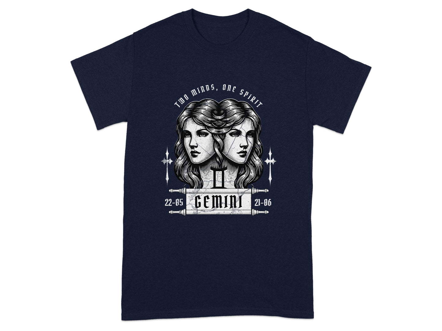 Two Minds One Spirit Gemini Zodiac Sign Product Type