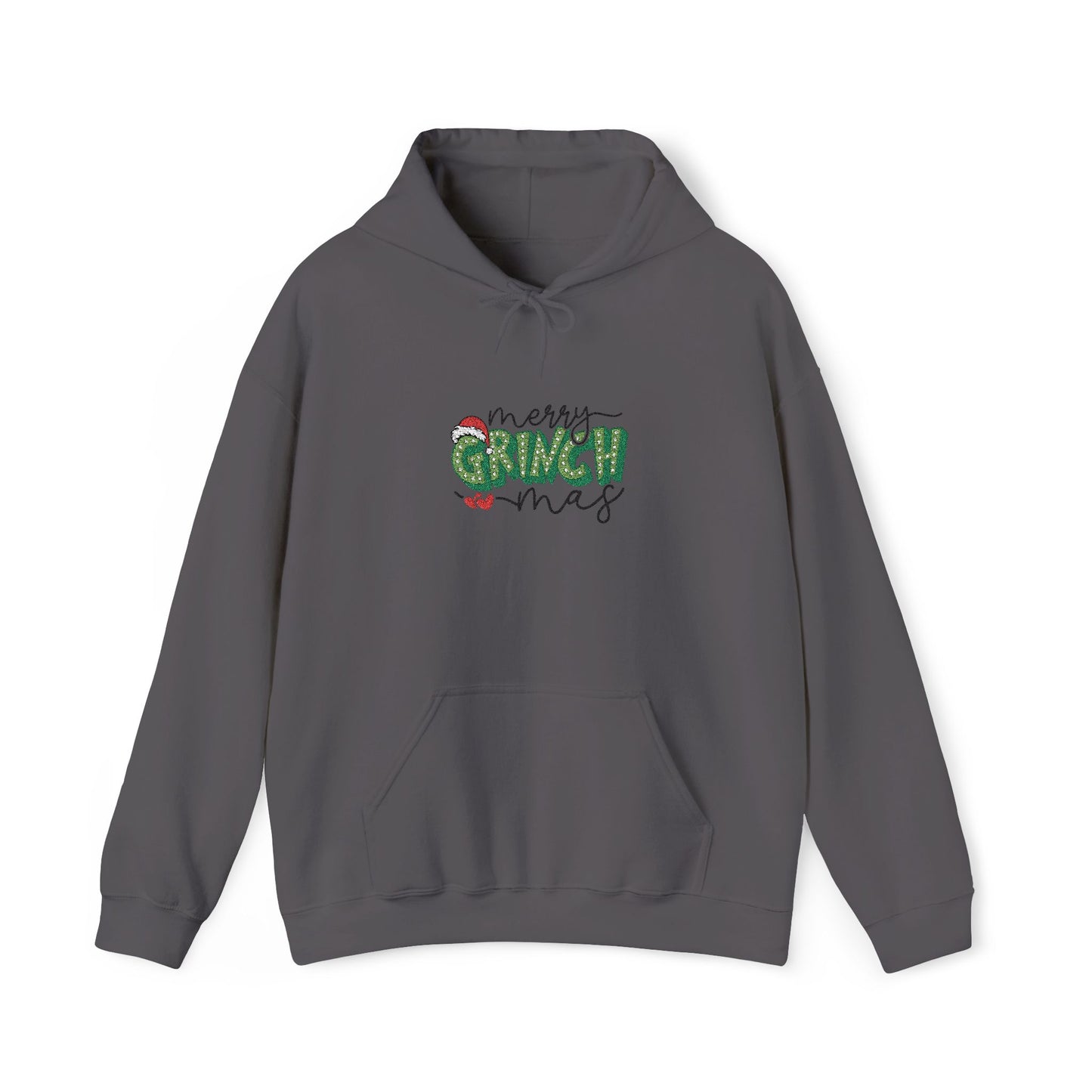 Merry Grinchmas Hoodie - Festive Green Grinch Christmas Sweatshirt - Unisex Holiday Gift