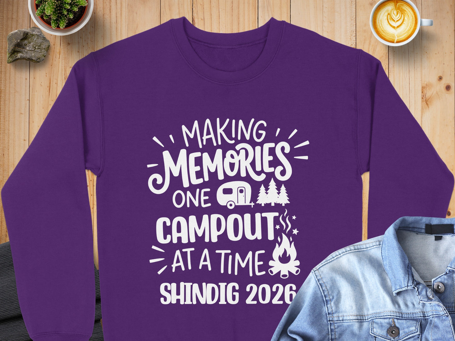 Making Memories One Campout at a Time Shindig 2026 Shirt