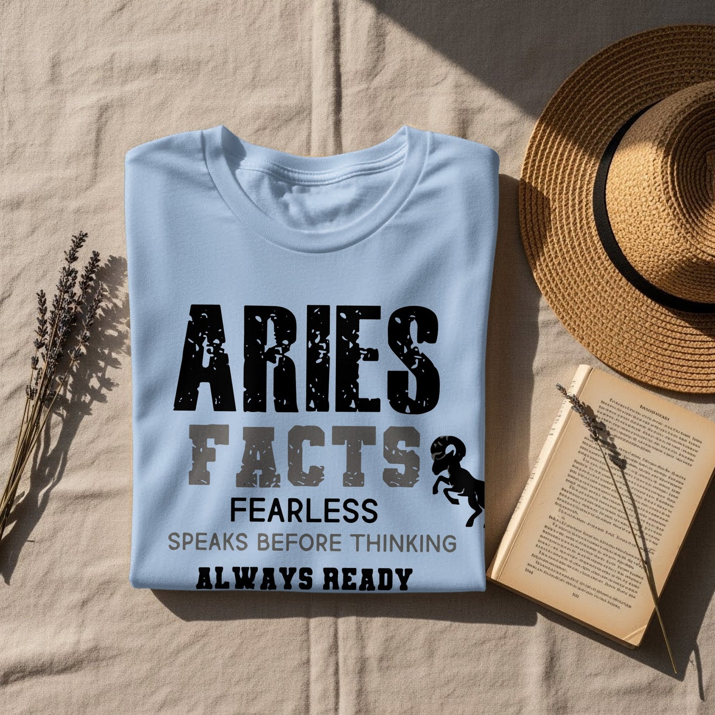 Aries Facts Fearless Speaks Before Thinking Always Ready Shirt