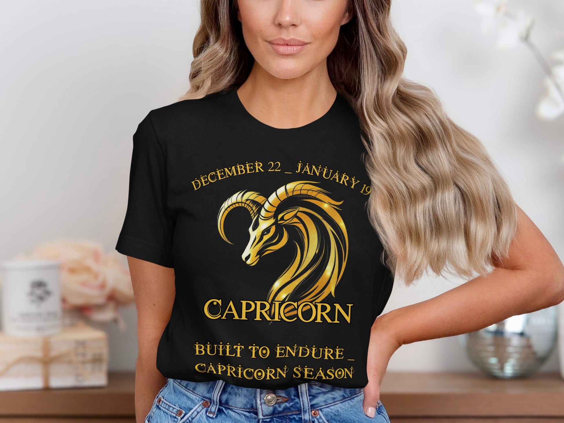 Built to Endure Capricorn Season T-shirt