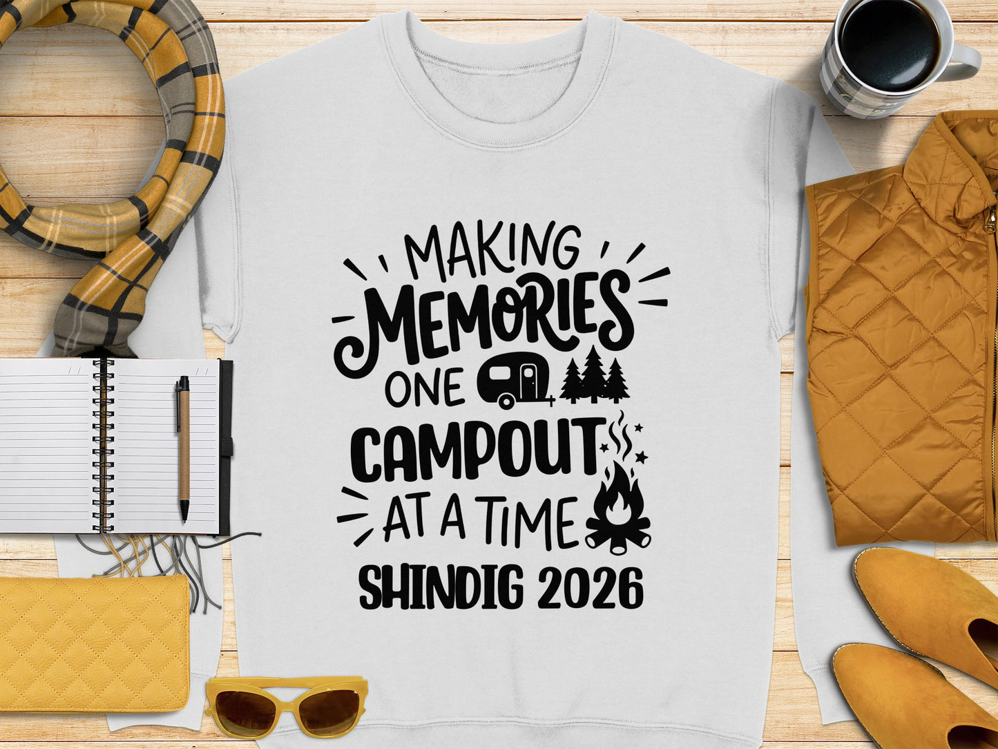 Making Memories One Campout at a Time Shindig 2026 Shirt