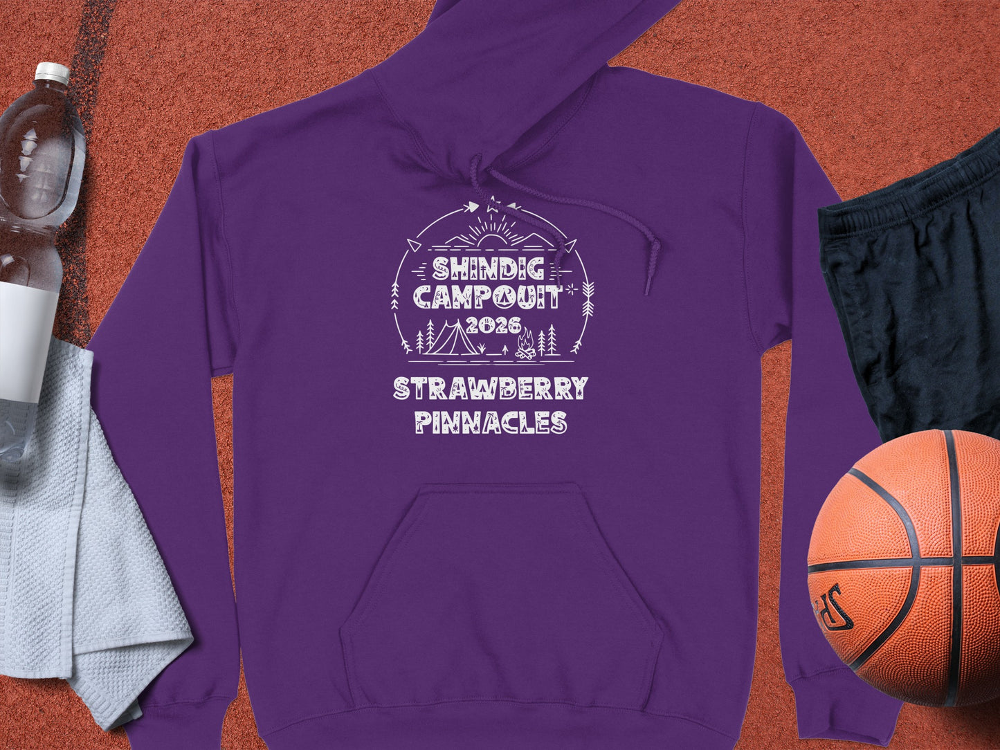 Shindig Campout 2026 Strawberry Pinnacles Hoodie Product