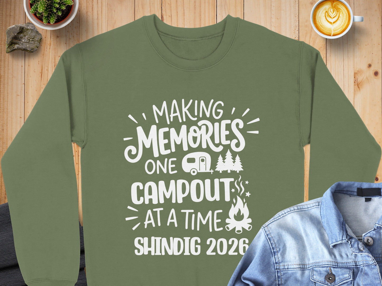 Making Memories One Campout at a Time Shindig 2026 Sweater