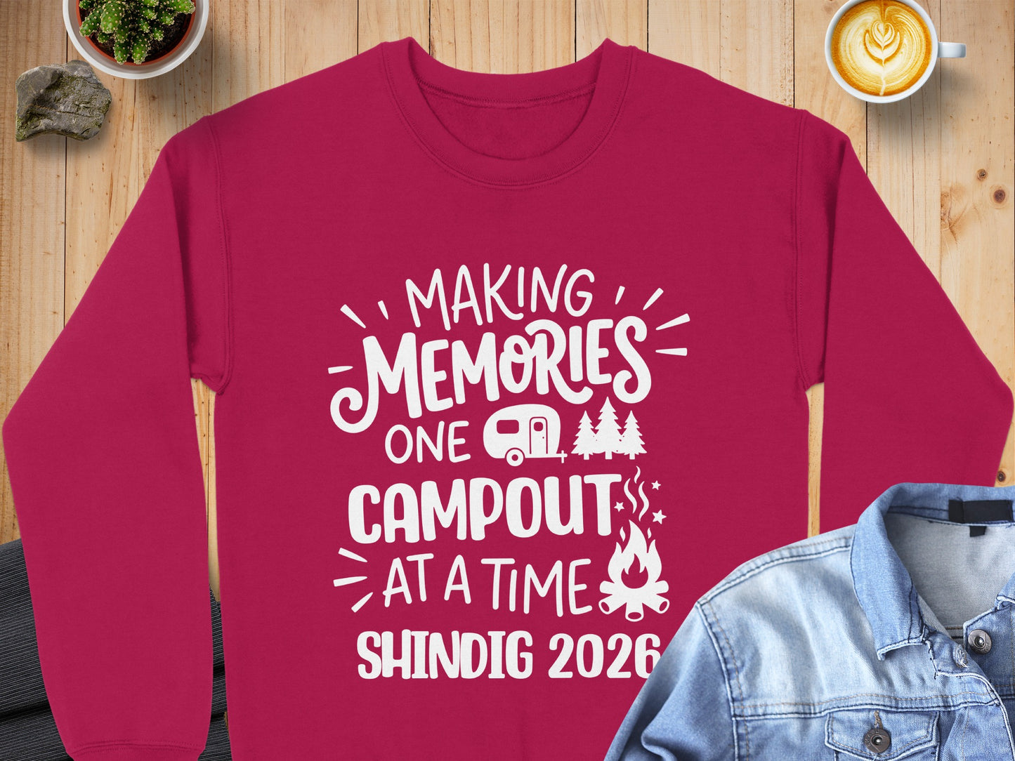 Making Memories One Campout At A Time Shindig 2026 Shirt