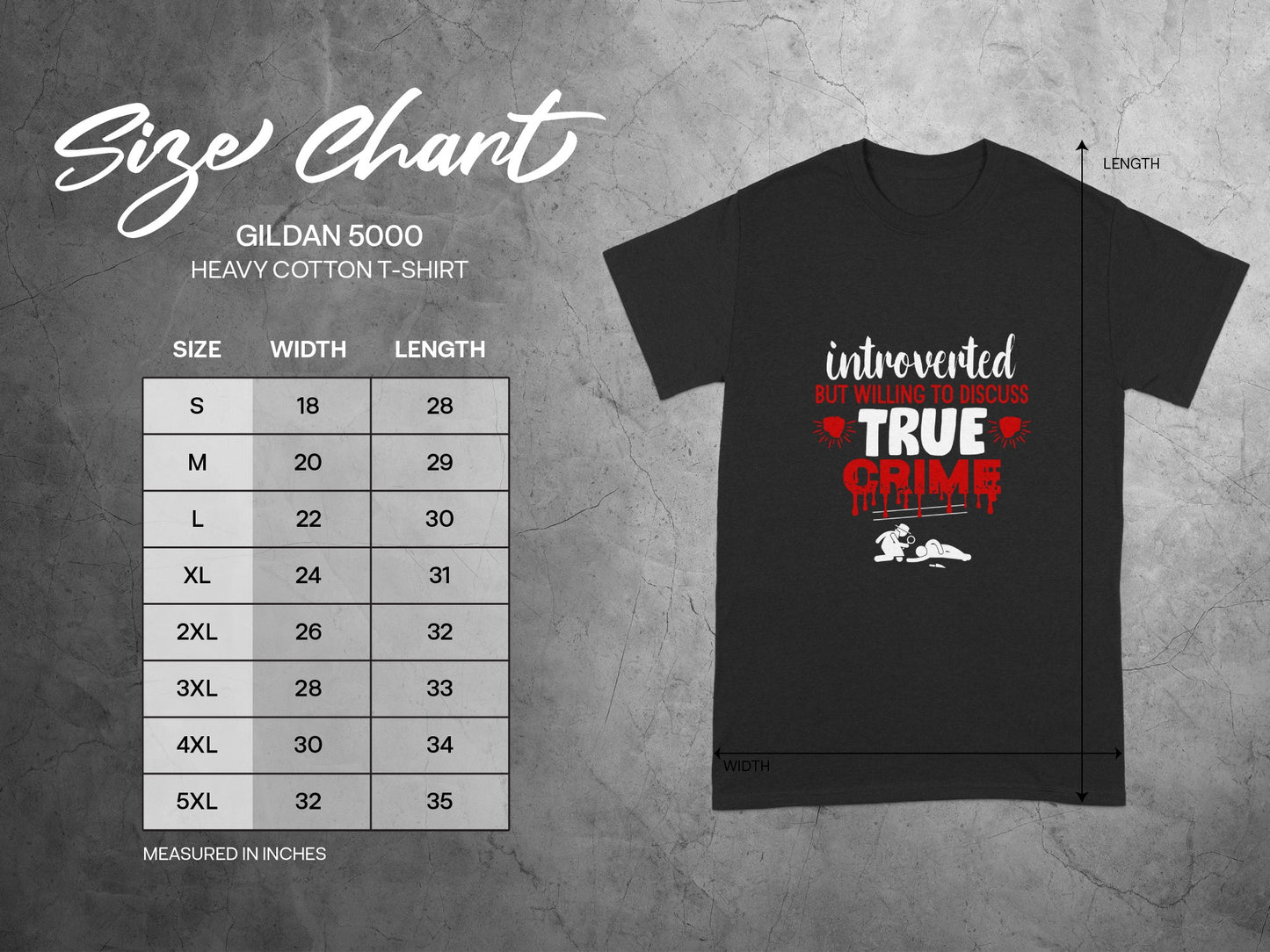 Introverted But Willing To Discuss True Crime T-Shirt