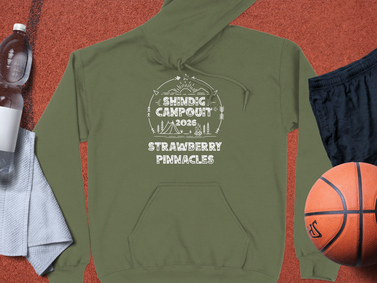 Shindig Campout 2026 Strawberry Pinnacles Hoodie