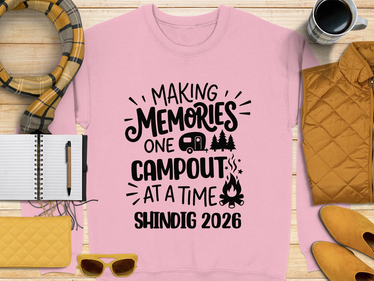 Making Memories One Campout at a Time Shindig Shirt