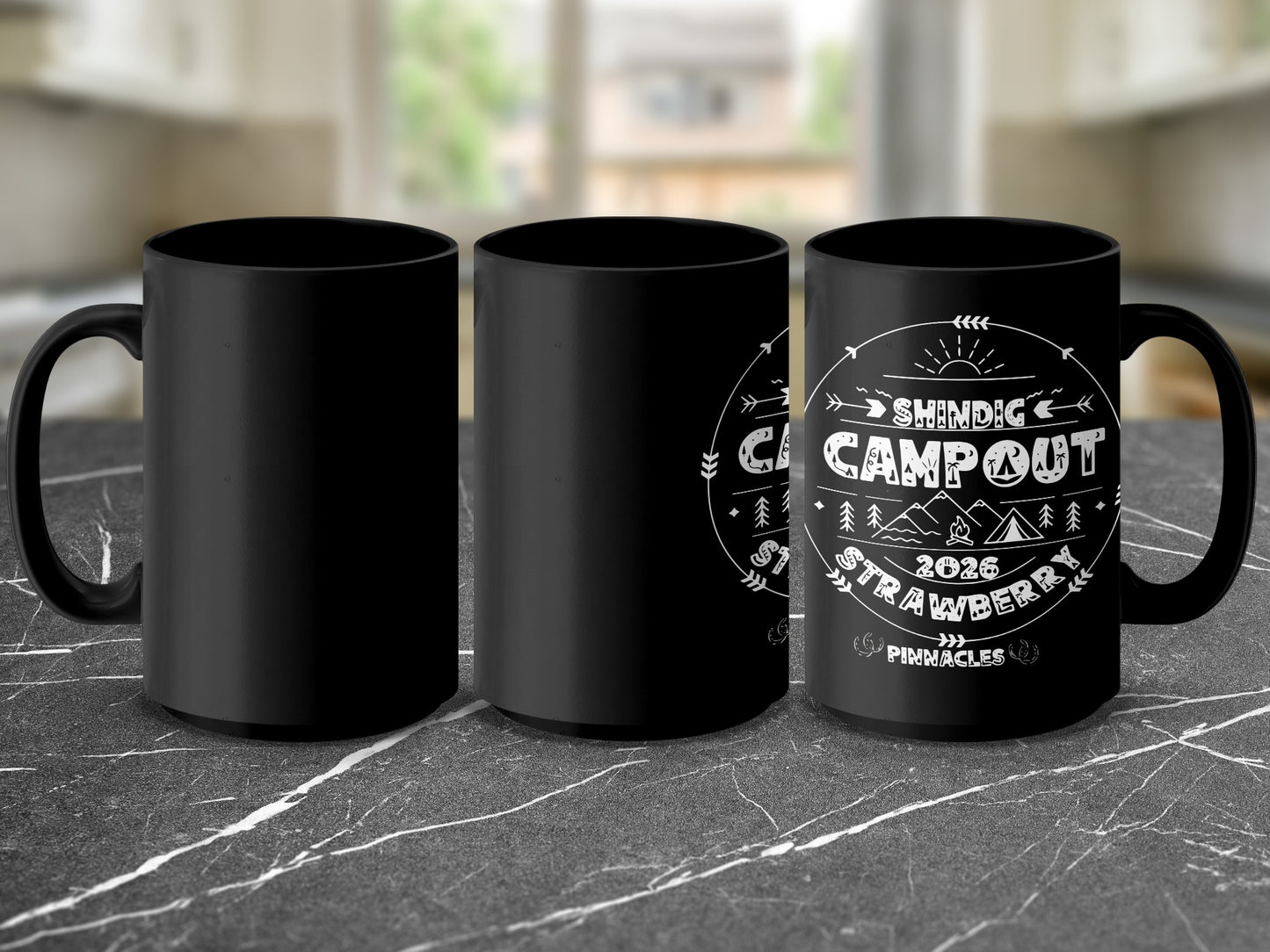 Shindig Campout 2026 Strawberry Pinnacles Mug