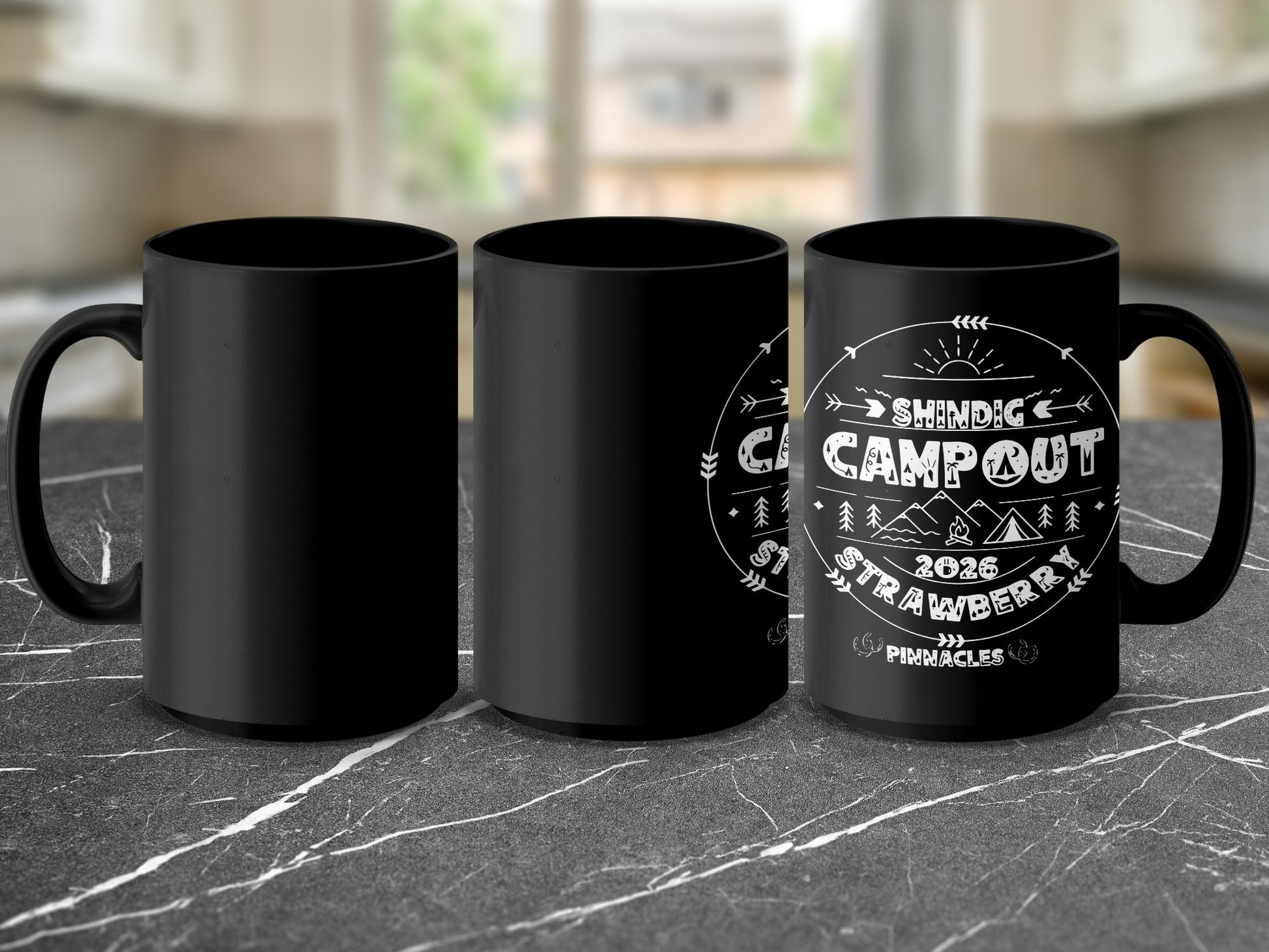 Shindig Campout 2026 Strawberry Pinnacles Mug