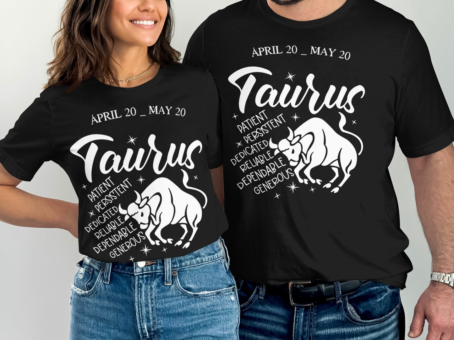 Taurus Zodiac Sign April 20 to May 20 T-Shirt