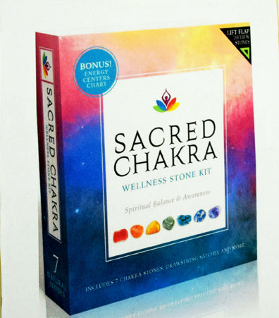 Sacred Chakra Wellness Stone Kit