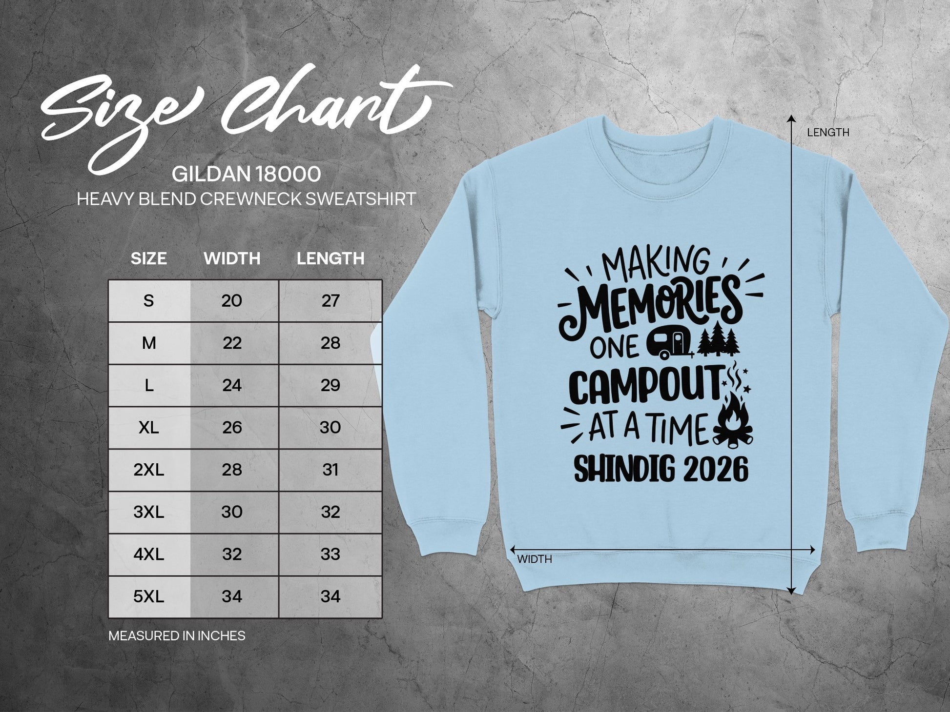 Making Memories One Campout At A Time Shindig 2026 Product