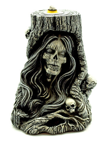 Female Reaper Backflow Incense Burner
