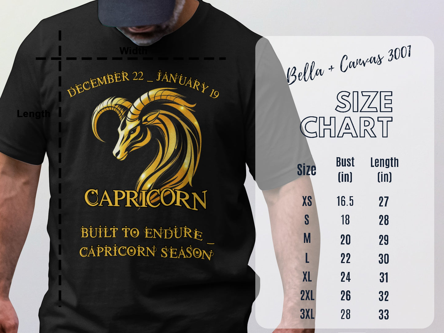 Capricorn Built to Endure Capricorn Season Shirt