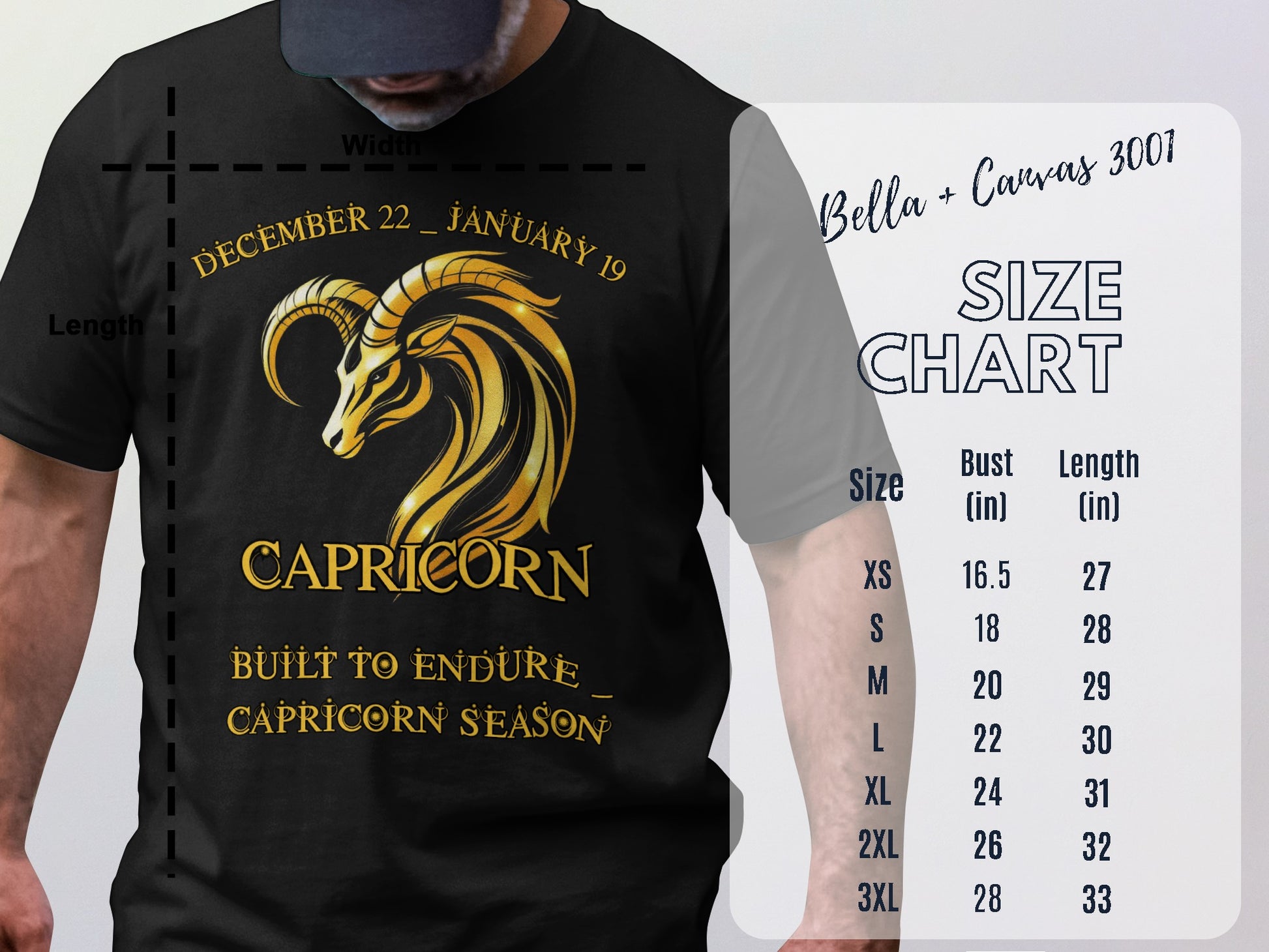 Capricorn Built to Endure Capricorn Season Shirt