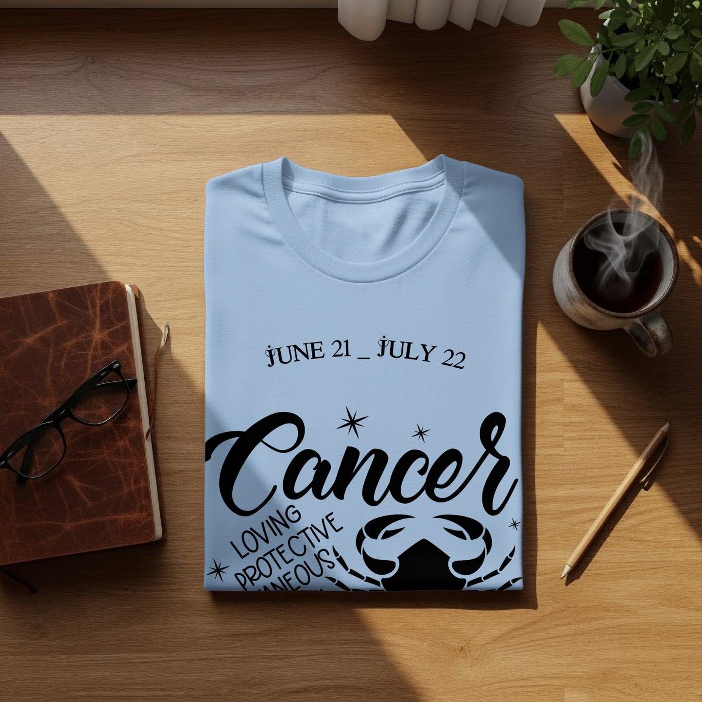 Cancer Zodiac June 21 to July 22 Astrological Shirt