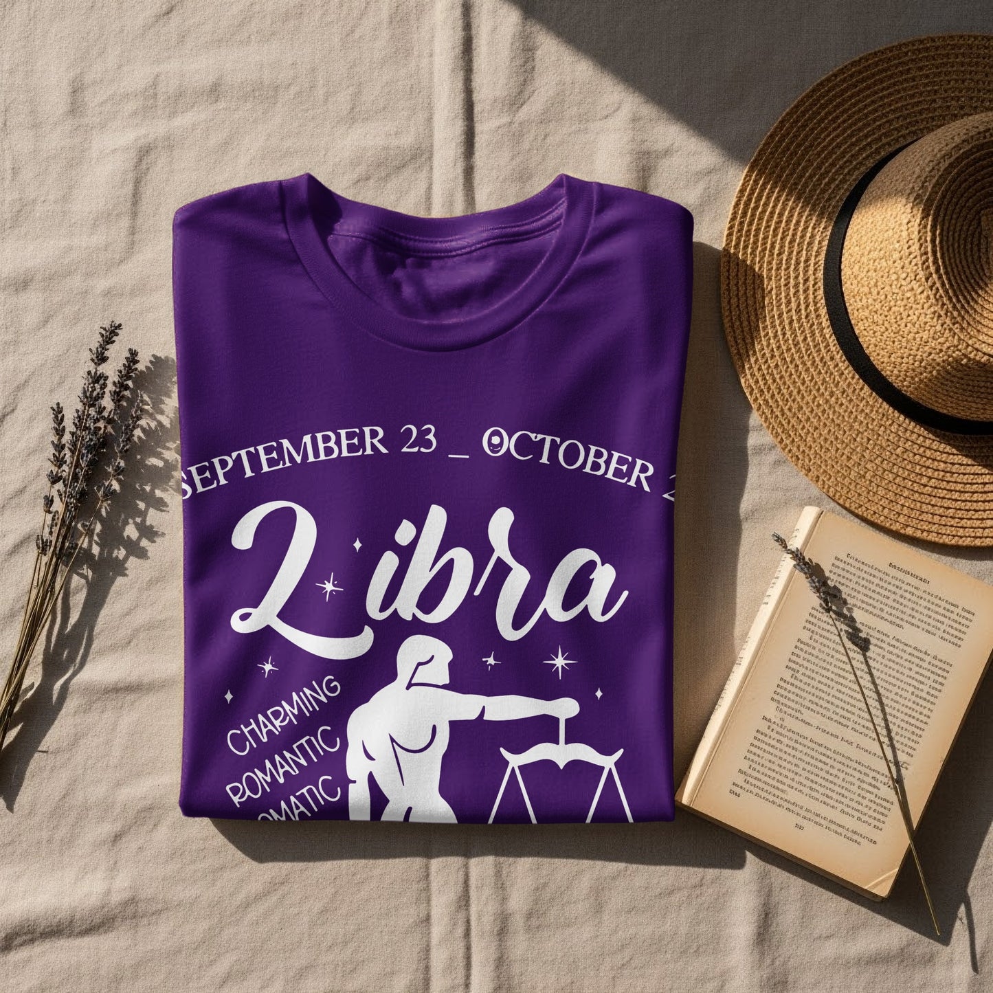 Libra September 23 - October 22 Zodiac Sign Shirt