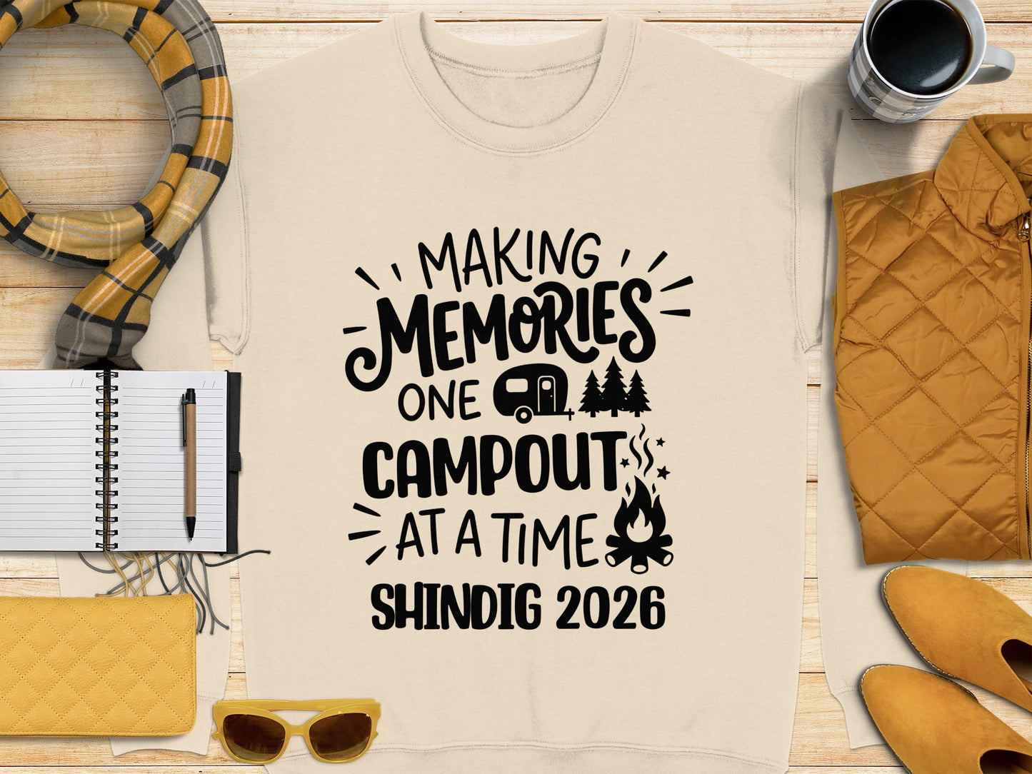Making Memories One Campout at a Time Shindig 2026 Shirt