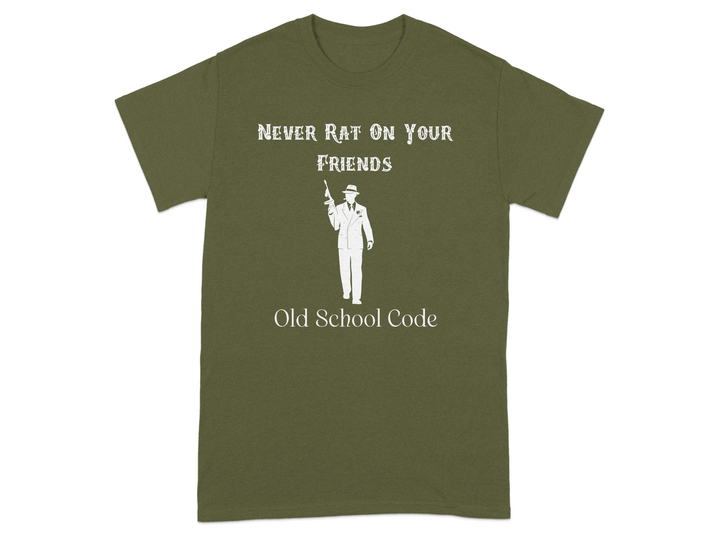 NEVER RAT ON YOUR FRIENDS Old School Code product type