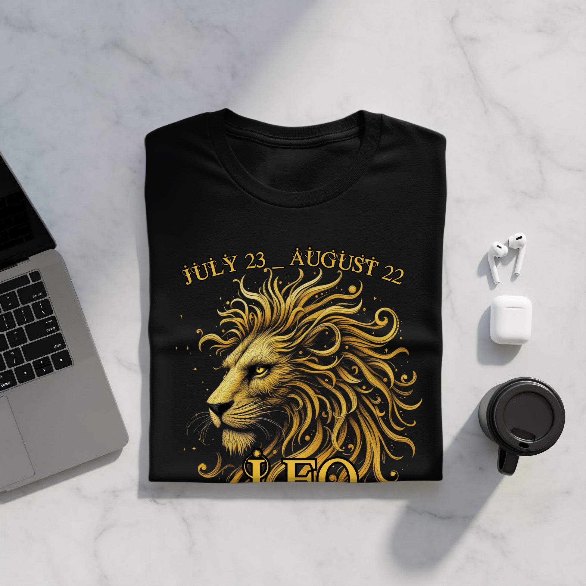Leo Zodiac Sign July 23 - August 22 Graphic Tee