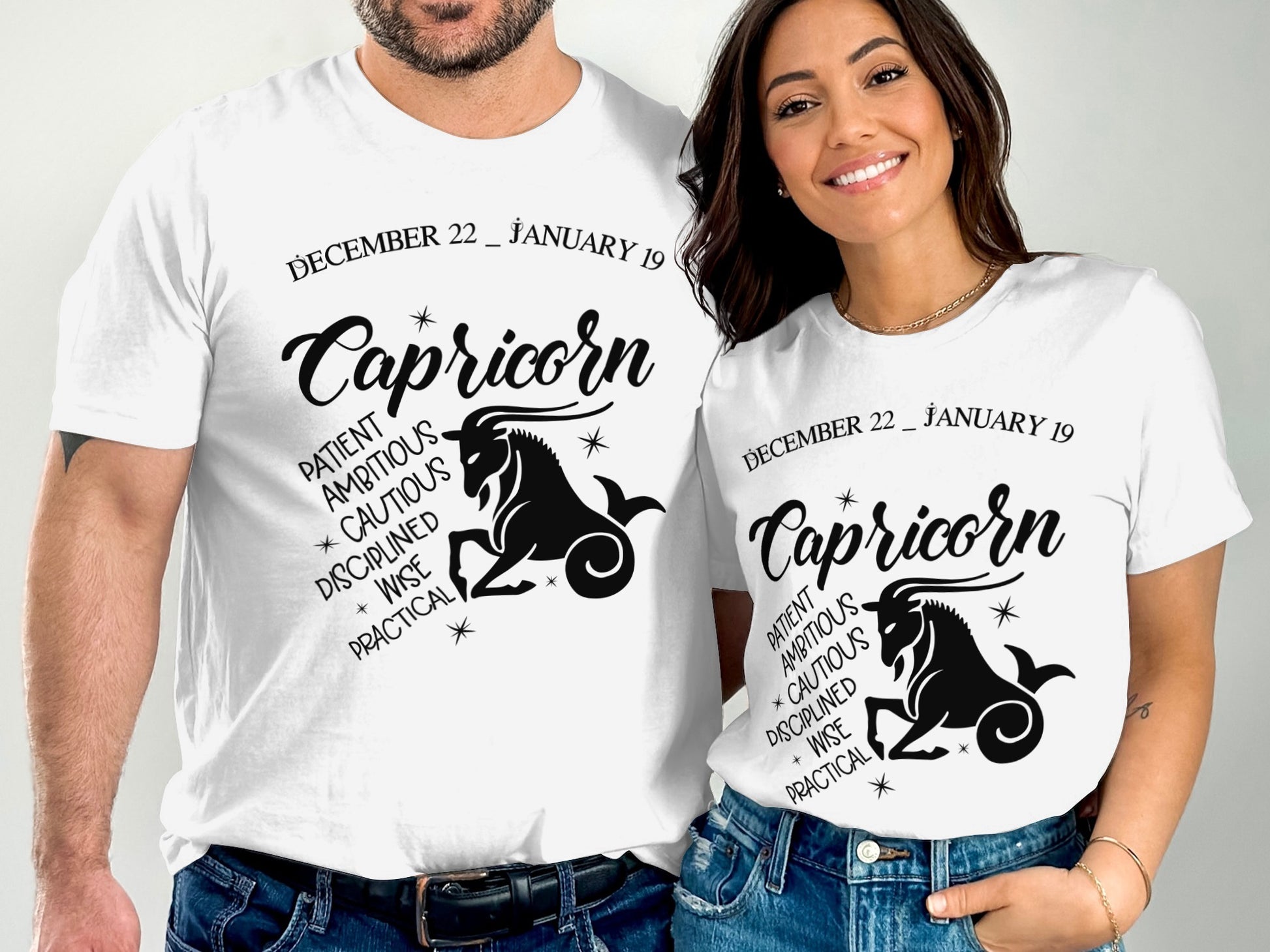 Capricorn Horoscope Design December 22 January 19 Shirt