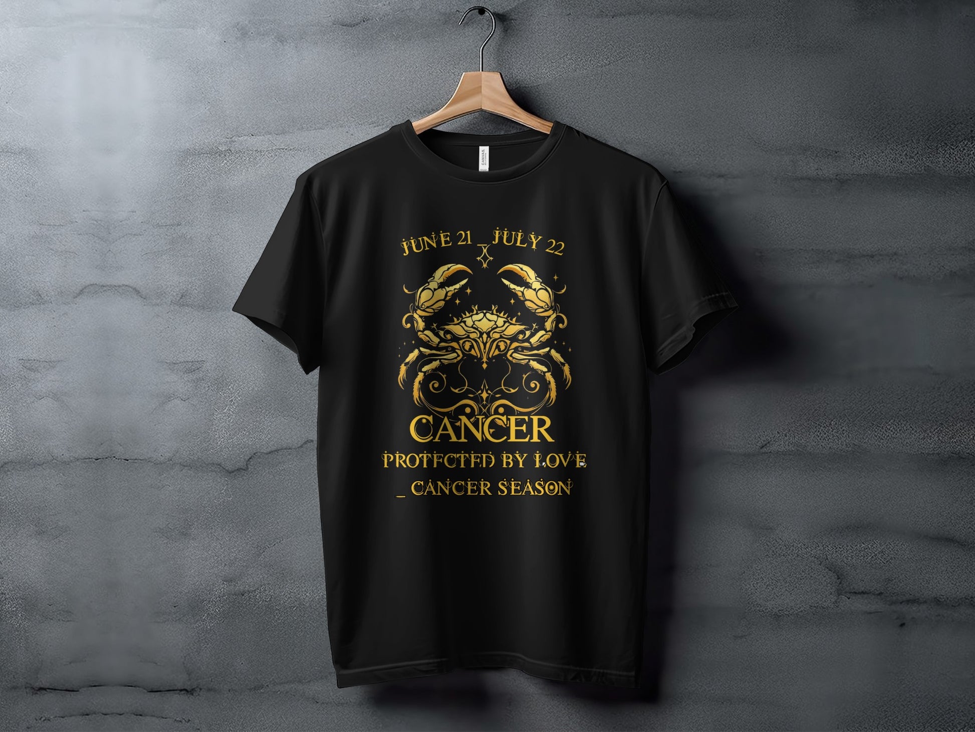 Cancer Protected By Love Cancer Season Shirt
