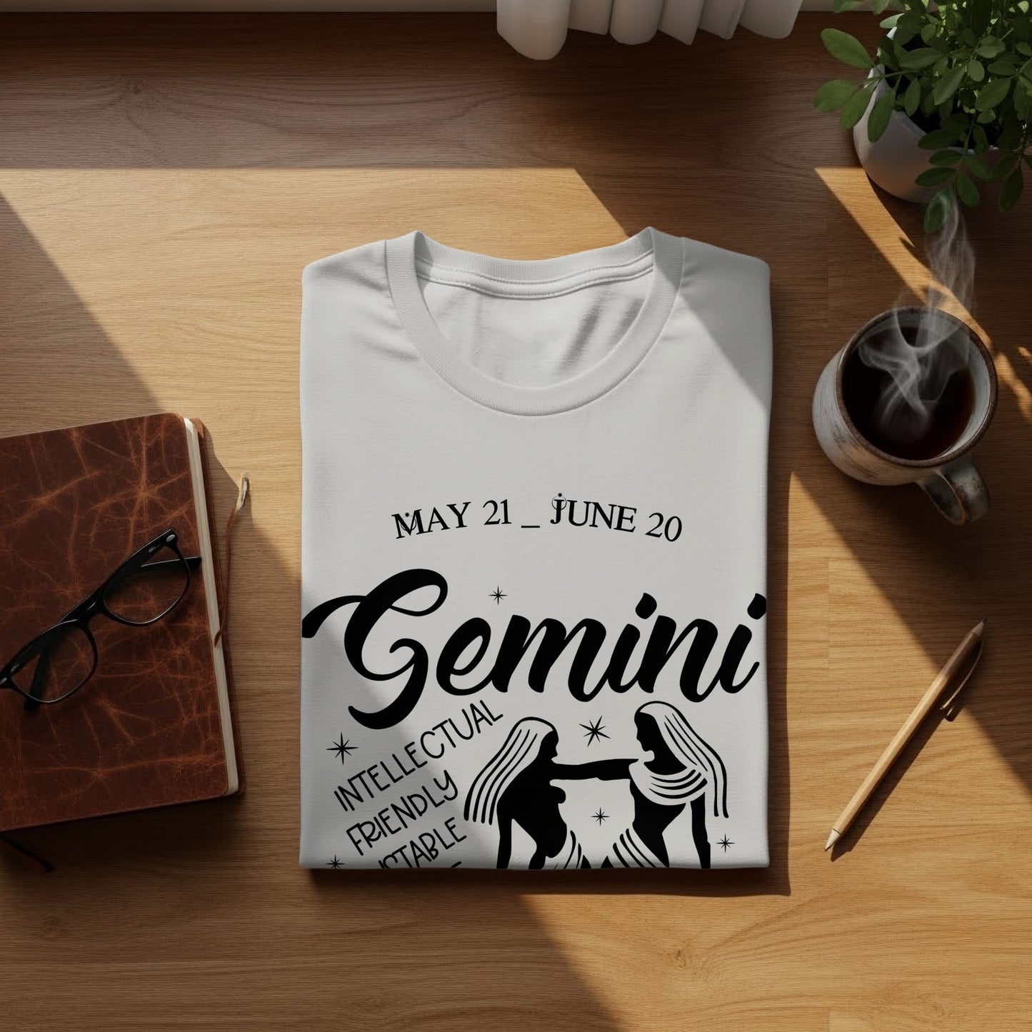 Gemini Zodiac May 21 - June 20 Astrological T-Shirt