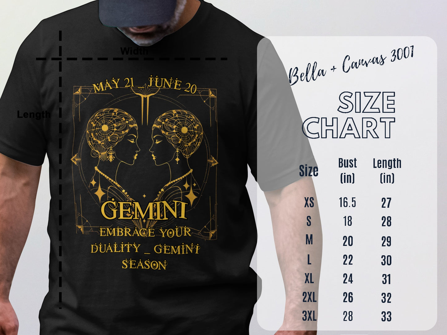 Embrace Your Duality Gemini Season T-Shirt