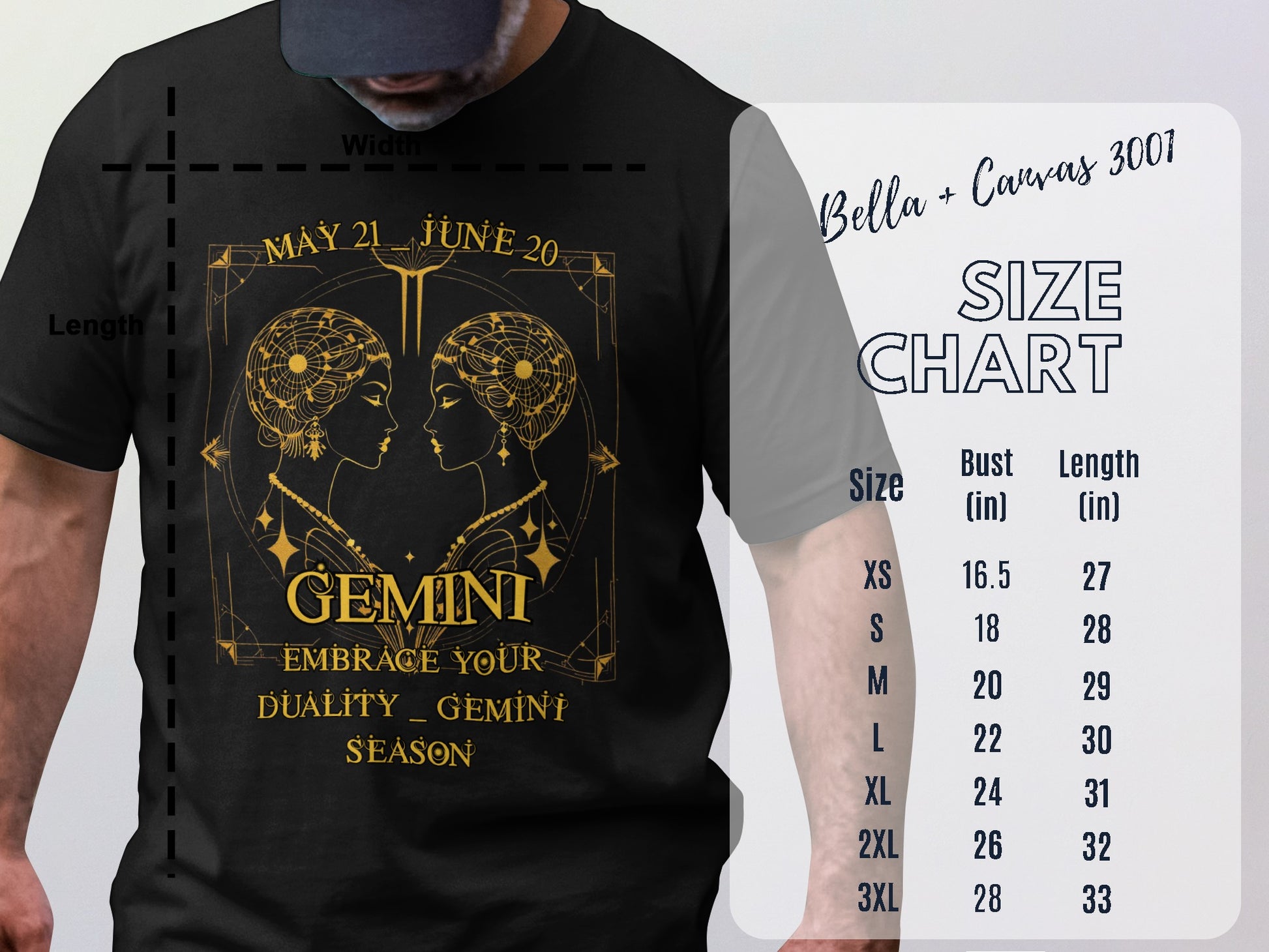 Embrace Your Duality Gemini Season T-Shirt