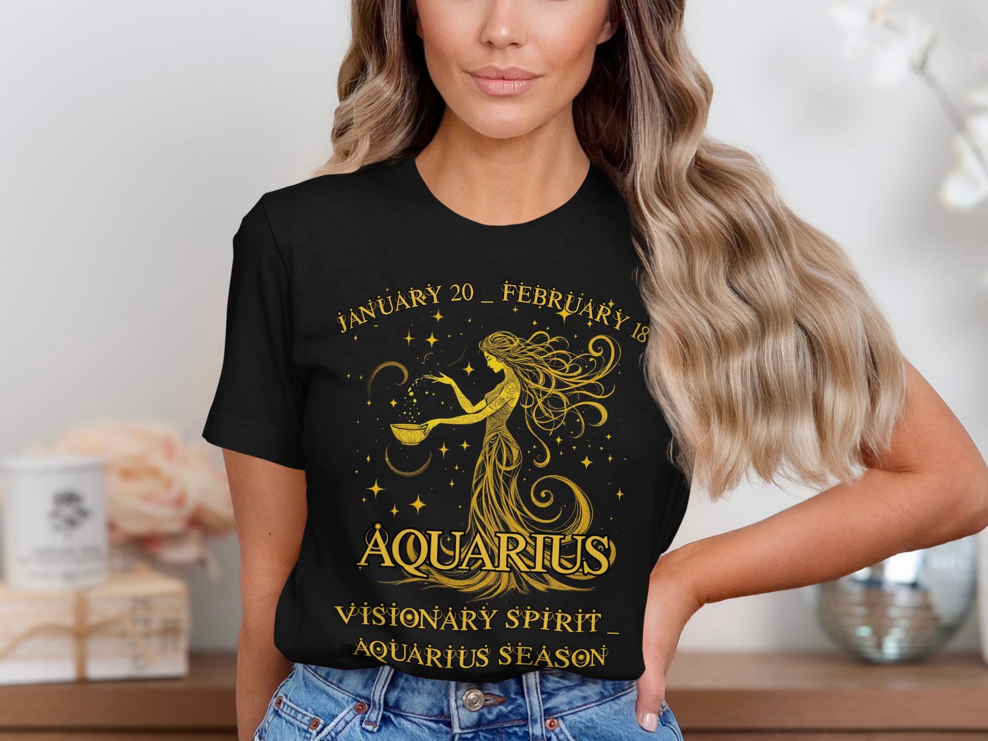 Visionary Spirit Aquarius Season January 20-February 18 Shirt